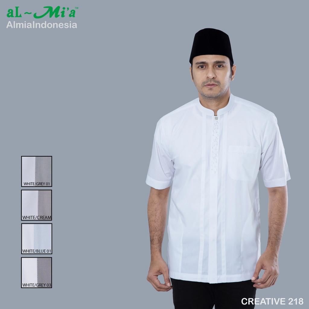 Baju Koko Al-Mia Lengan Pendek 218