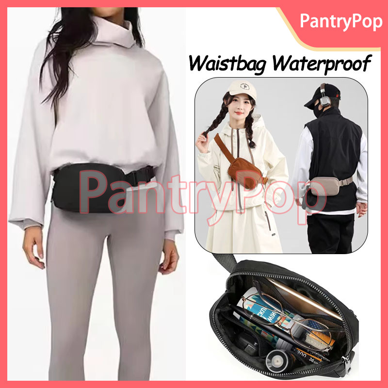 Tas Pinggang Olahraga Jogging / Running Belt Waterproof / Tas Pinggang Dada Olahraga Pria Wanita