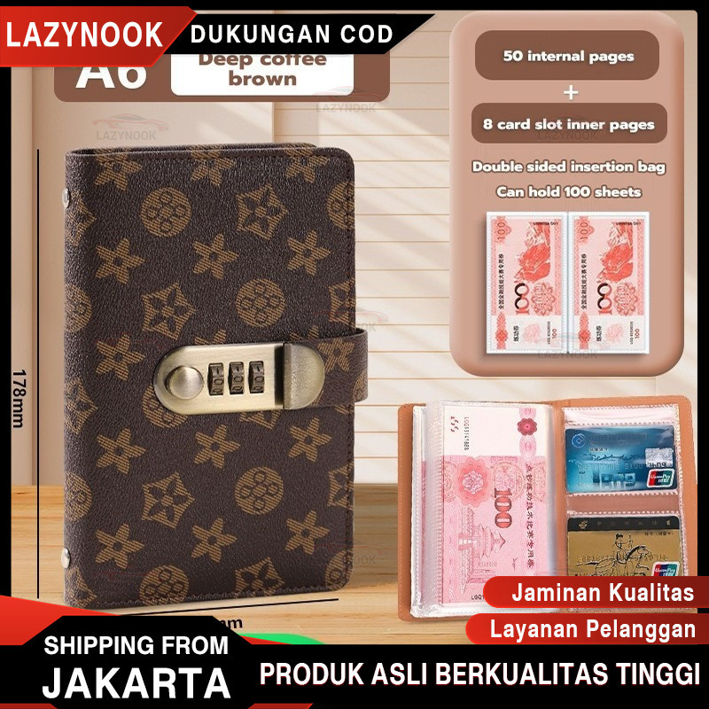 Dompet Disiplin Keuangan / Dompet Kas Keuangan Tabungan / Dompet Pengatur Bulanan