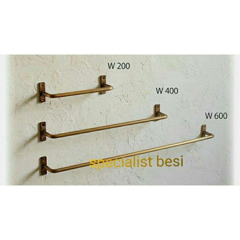 gantungan handuk tempel dinding