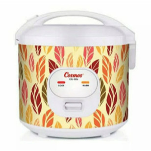 COSMOS RICE COOKER 1.8L CRJ 323sSSO Low Watt/CRJ323sSSO/CRJ323s SSO/CRJ-323sSSO/ORIGINAL GARANSI