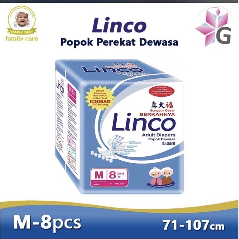 POPOK DEWASA LINCO M8