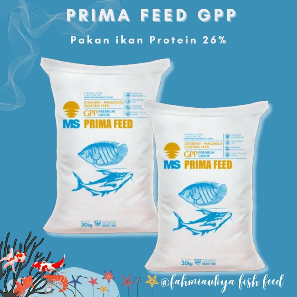 PAKAN IKAN MURAH (PAKET 30 KG) PAKAN IKAN MS PRIMA FEED GPP | Pakan ikan protein 26% (Prima feed GPP