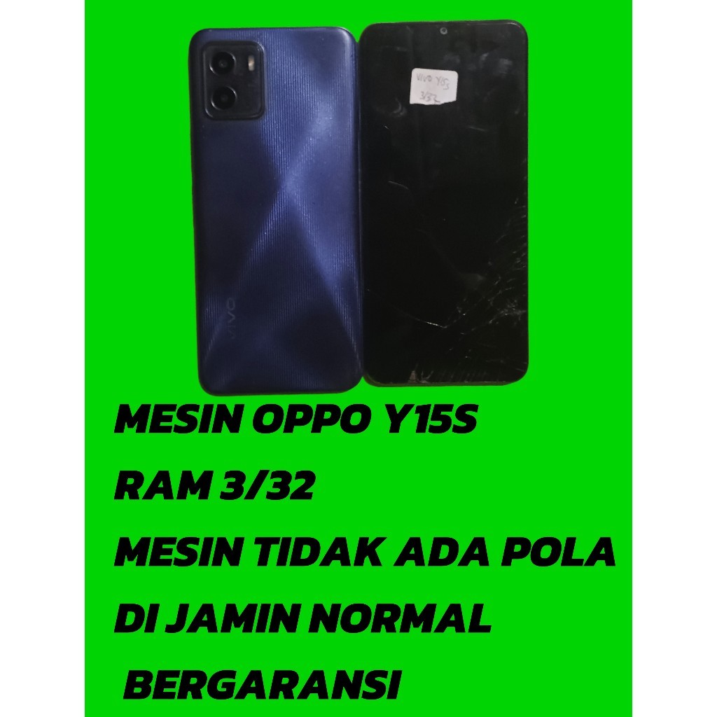 Mesin Vivo Y15S Ram 3 No Pola Normal Bergaransi Cell29