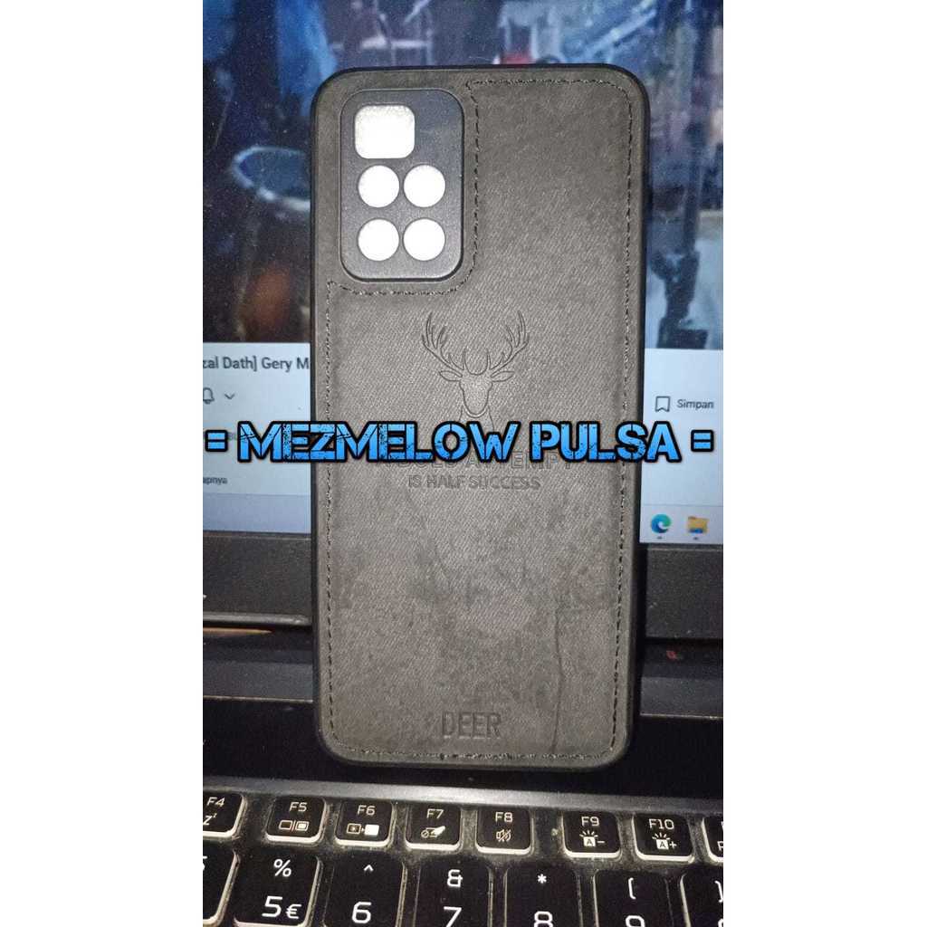 Case Cloth Jeans / Casing Rusa Hape Hard Case Canvas Caseng XIAOMI REDMI 10 4G