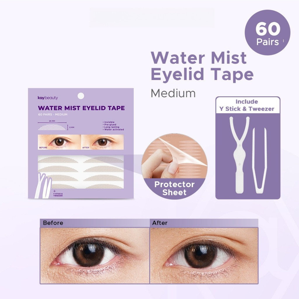Kay Beauty Water Mist Lace Eyelid Tape / Skot Mata