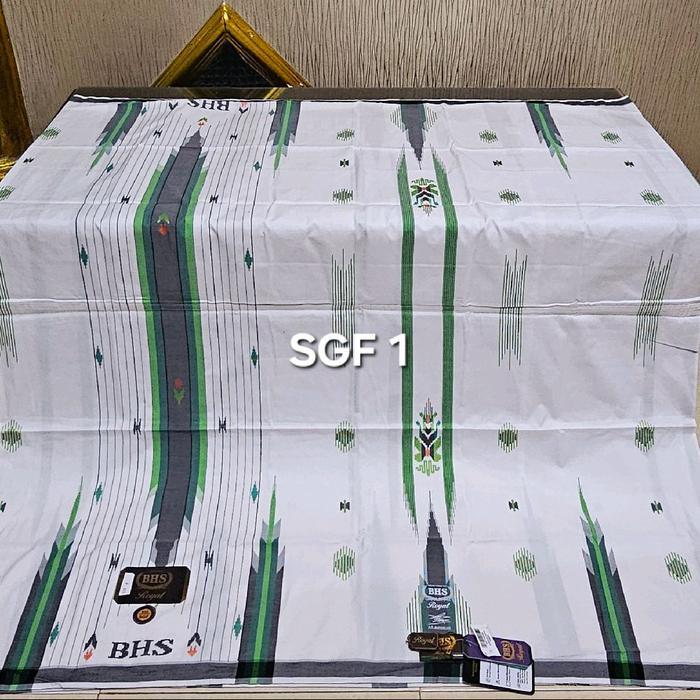 sarung BHS royal gold hitam dan warna muslim PRIA keren mewah murah berkualitas sarung lebaran idul 