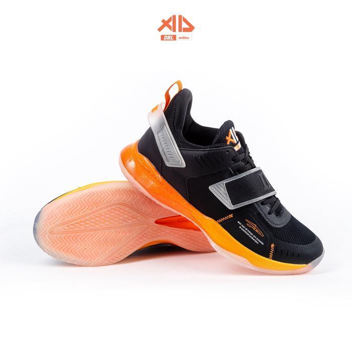Ardiles DBL AD 1 I AD1 ABRAHAM Sepatu Basket 100% ORIGINAL - AD2 Hitam, 39