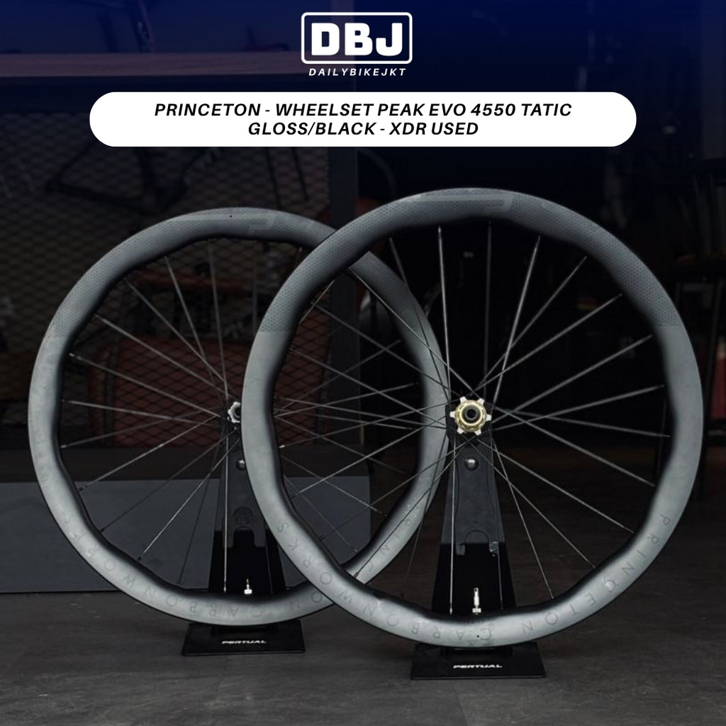 Princeton Peak 4550 Tactic Wheelset Carbon Disc XDR Used