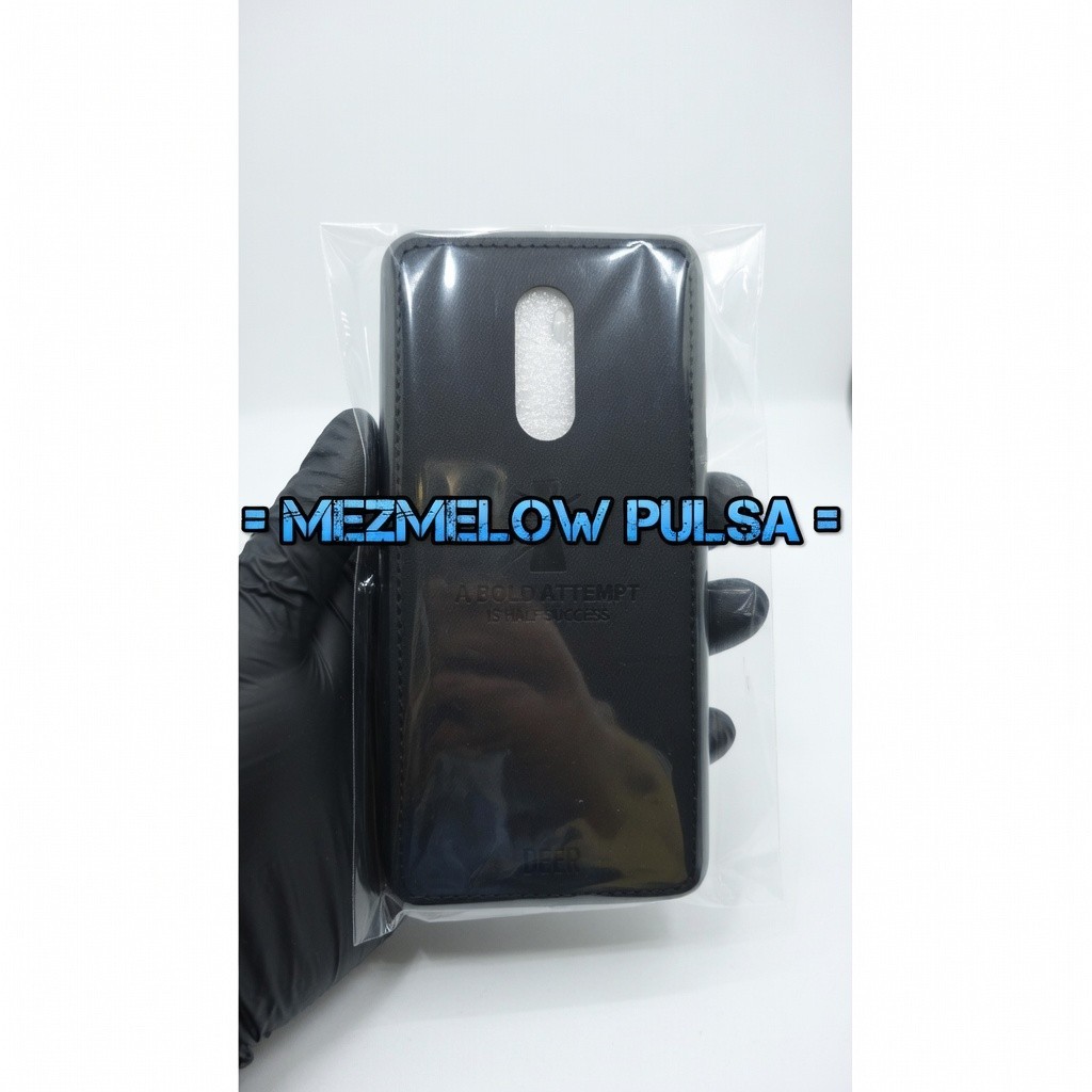 Hard Case Casing Bahan Kain Kanvas Leather Case XIAOMI REDMI 5 BIASA