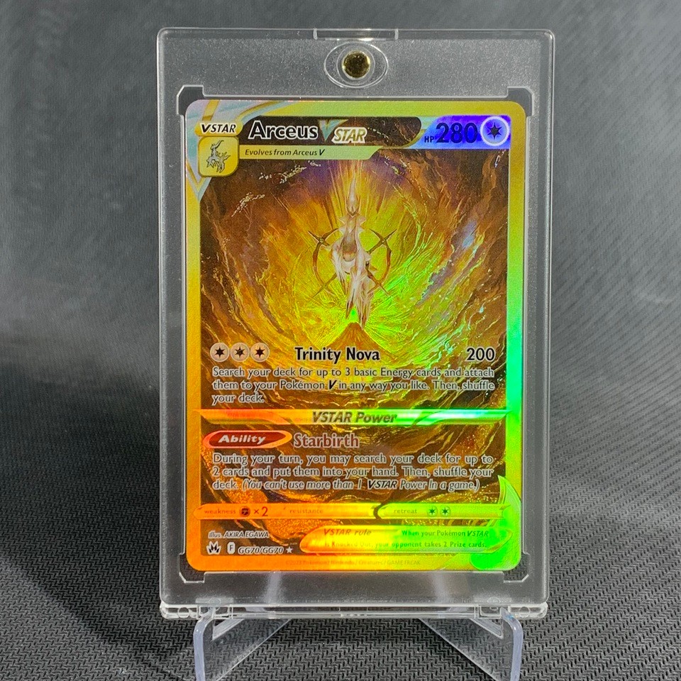 Pokemon Cards with Magnetic Card Holder arizard Ex GX Rainbow Blastoise VMAX Hobbies Rare Collection