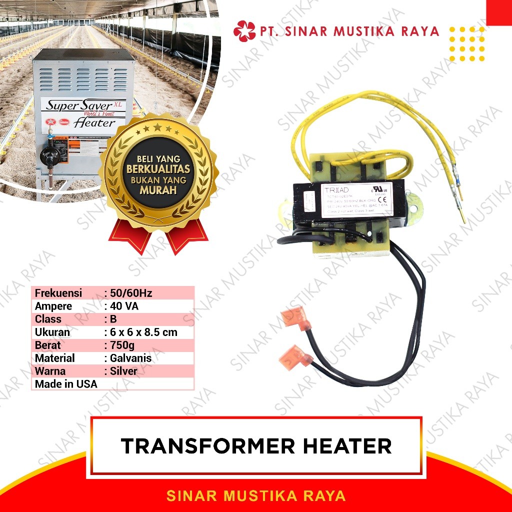 Terbaru ReadyTransformer Kontaktor Spare Part Super Saver Heater Pemanas