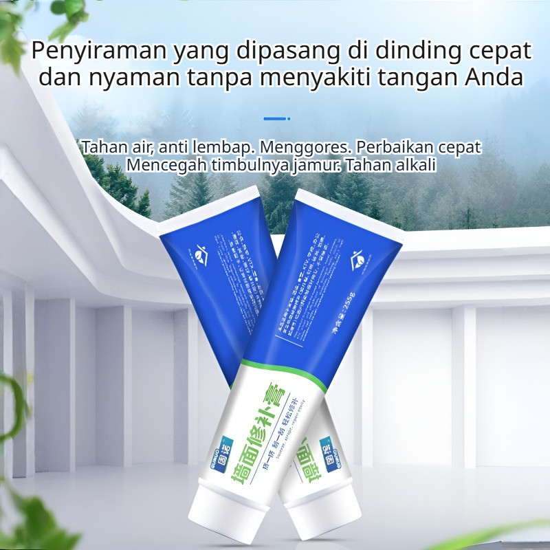 Anti Jamur & Cepat Kering  Perekat Cat Tembok Multifungsi - Lubang Paku/Retak Dinding/Anti Jamur/Cat