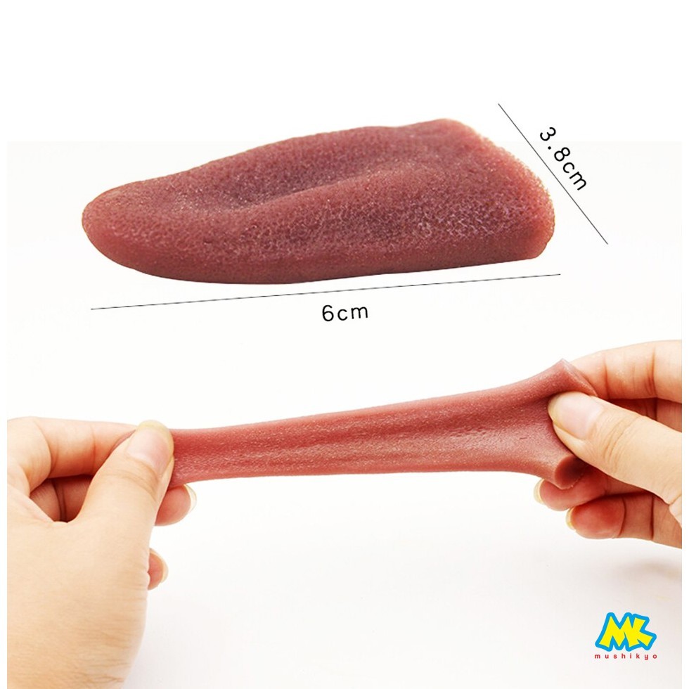 Terbaru ReadyLidah Palsu untuk Halloween Prank Toy sulap lidah tounge magic