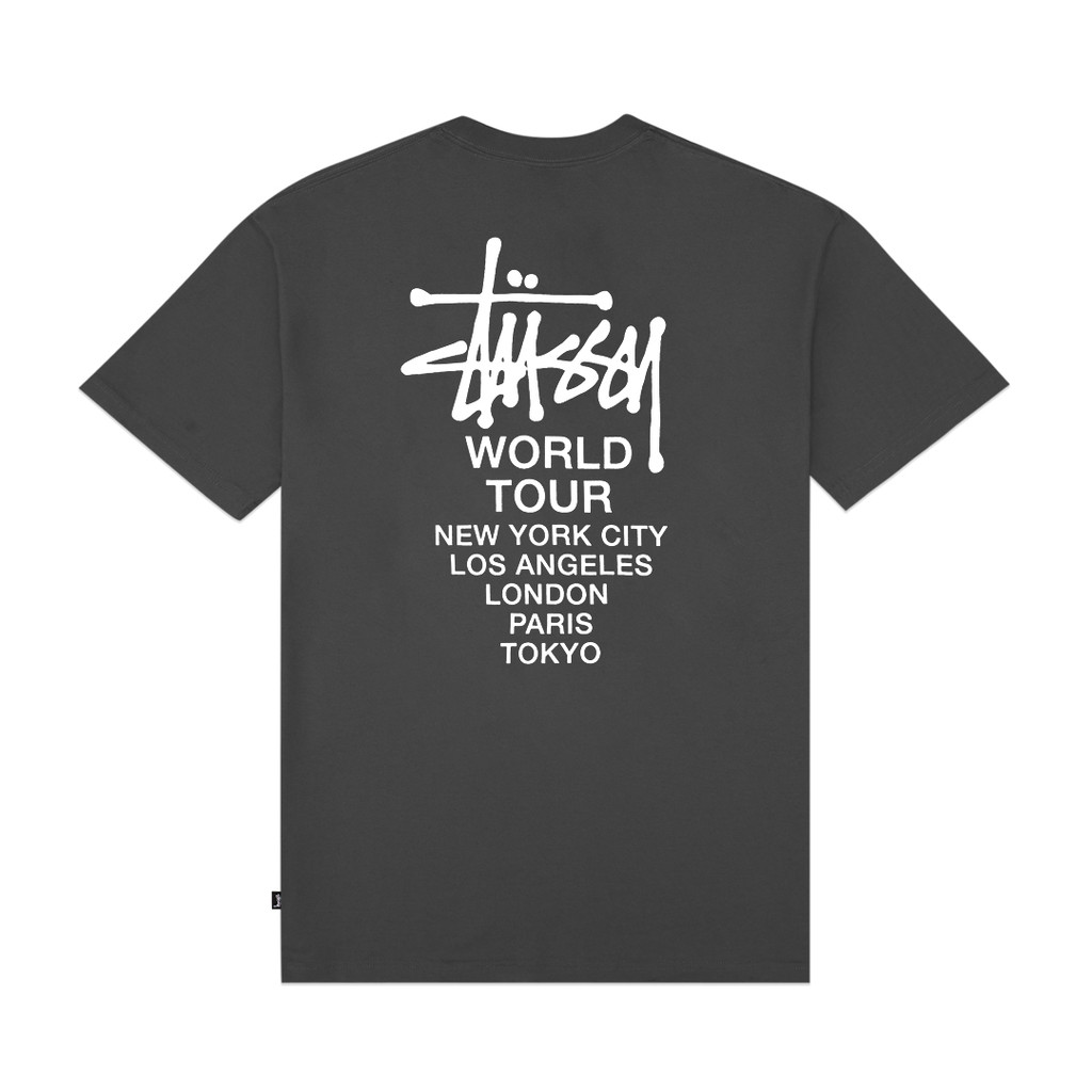 Stussy Solid World Tour Logo T-Shirt