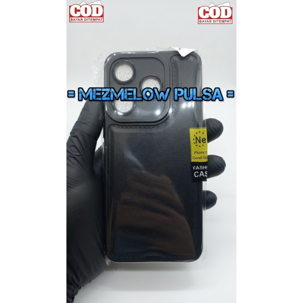 Casing Caseng Softcase Leather Case TECNO SPARK 10 4G /  TECNO SPARK 10C /  TECNO SPARK 10 PRO