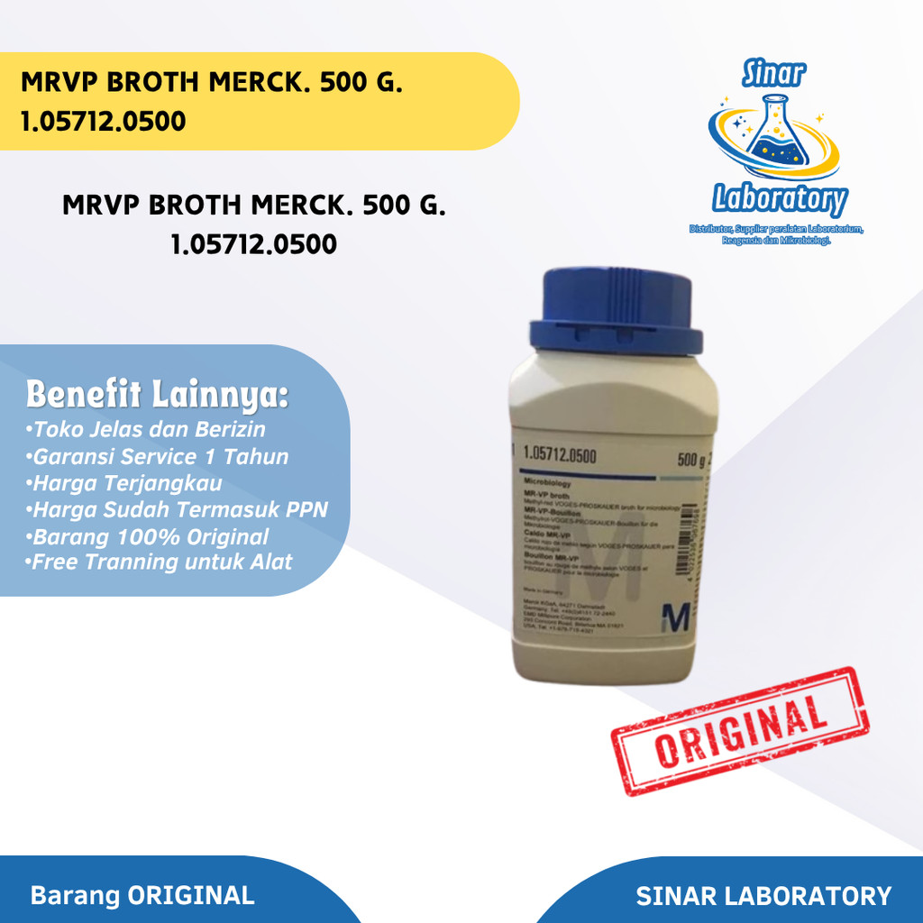 MRVP Broth MERCK. 500 G. 1.05712.0500