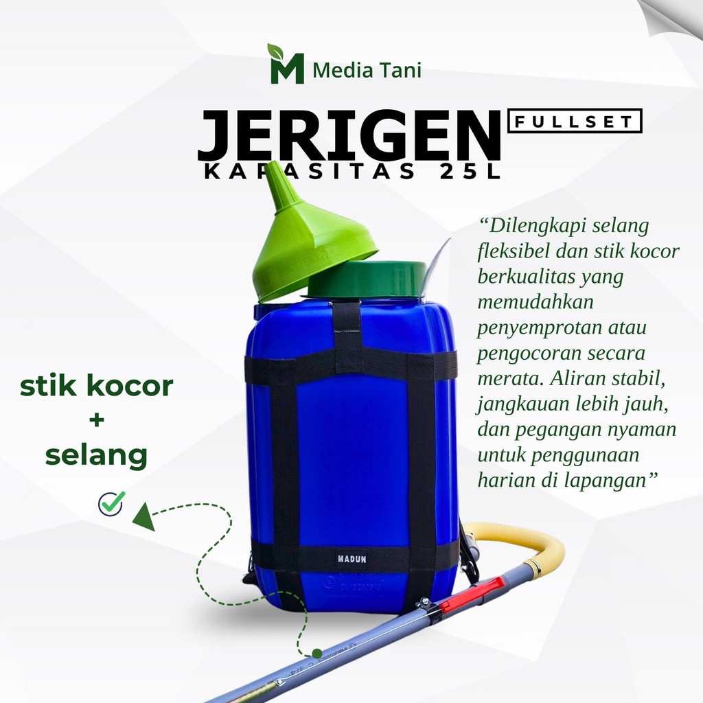 Jerigen 25 Liter Alat Penyiram Tanaman Serbaguna