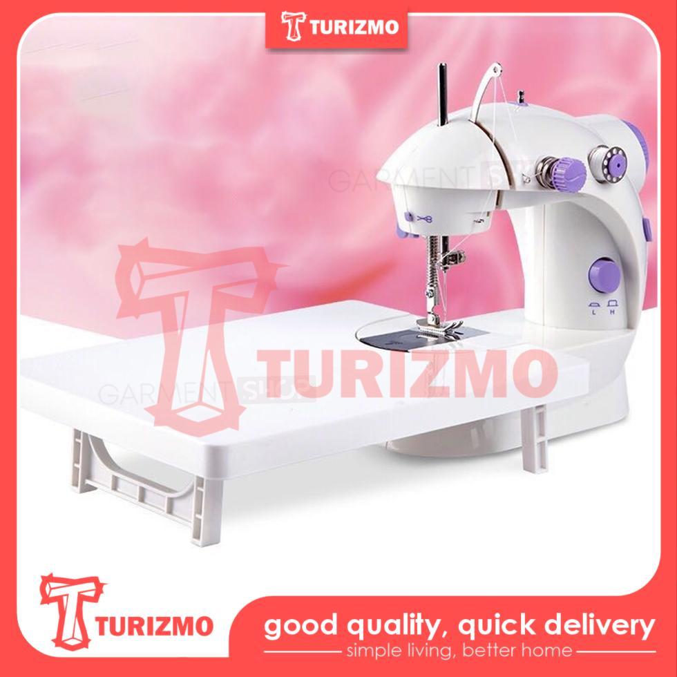 Mesin Jahit Plus Meja Portable Mesin Jahit Ada Lampu Industri Mini Elektronik Mudah Dan Praktis