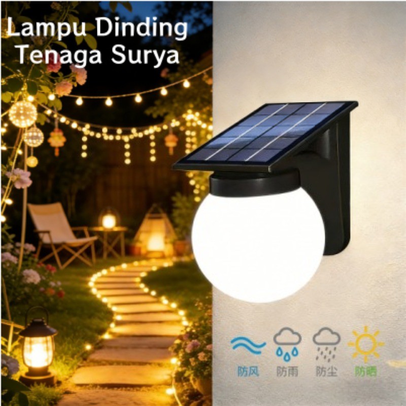 Lampu Dinding Tenaga Surya LampuTaman Tenaga Surya Lampu Hias lampu Dinding Outdoor Lampu Darurat