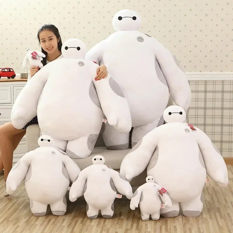 Big Hero 6 Plush Toys Baymax Oversized Toy Soft Cute Model Pillow Kids Toys Bedroom Decoration