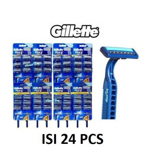 Grosir Alat / Pisau Cukur Gillette Gilette Goal ll 2 Blue (isi 24 Pcs)