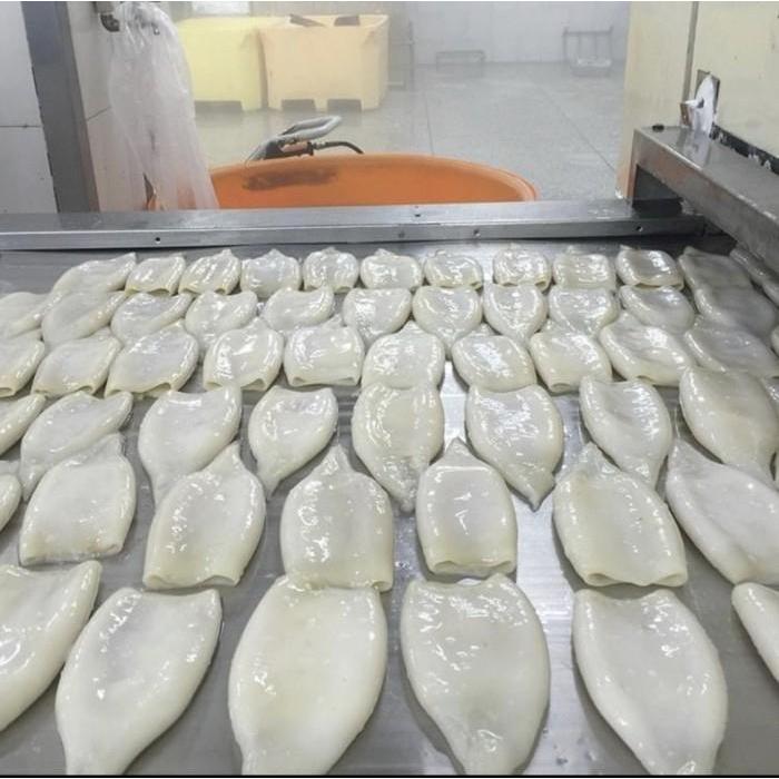 CUMI KUPAS TUBE / CUMI TUBE KUPAS /TUBE SQUID / 1KG / CUMI TUBE FROZEN