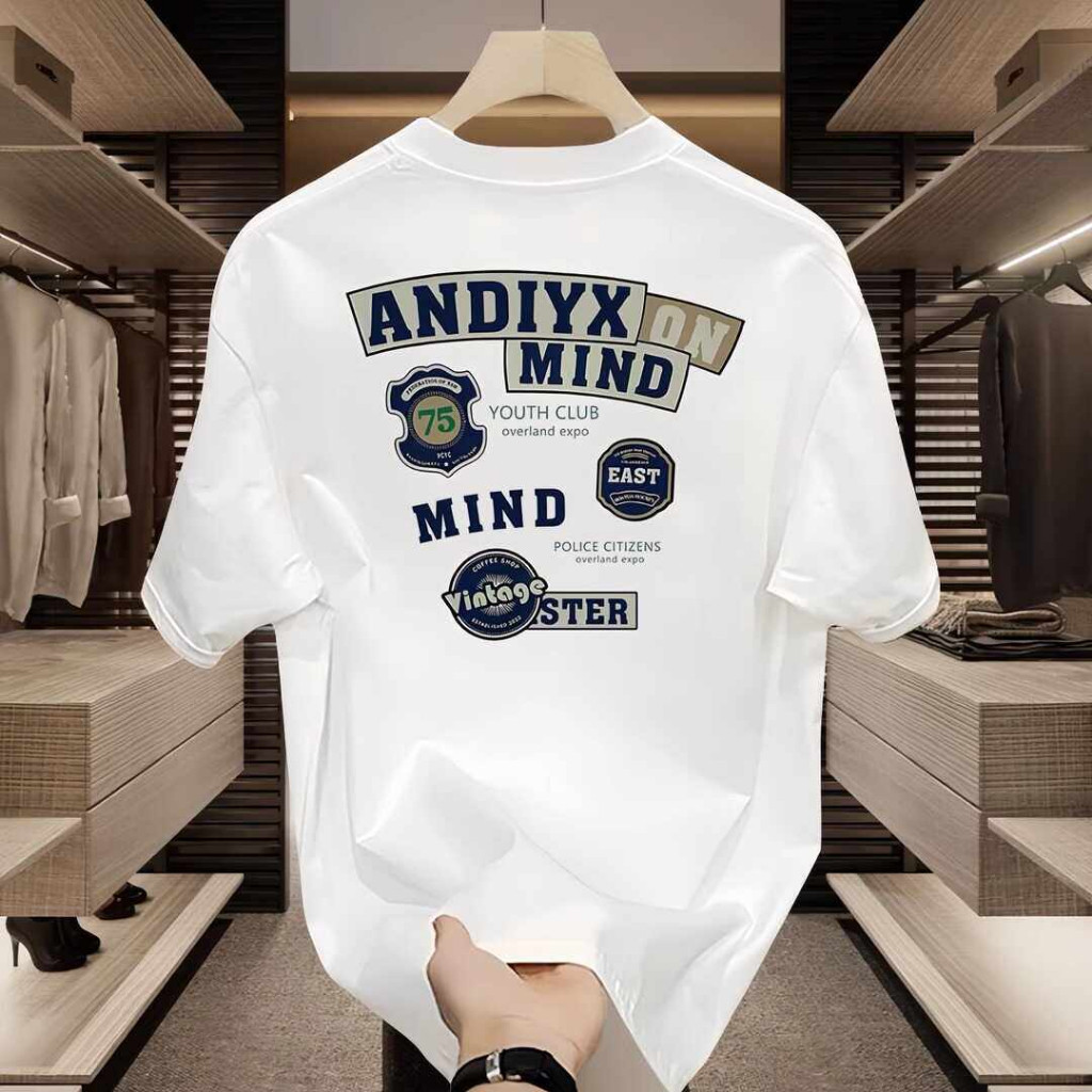 Baju kaos pria Katun Comb 24s, Desain Asli Original, Fashion Brand Lokal