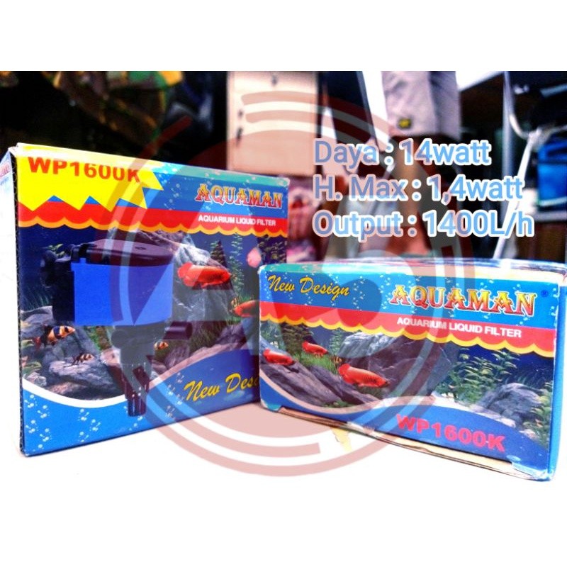 POMPA AQUARIUM AQUAMAN WP 1600K Submersible pump