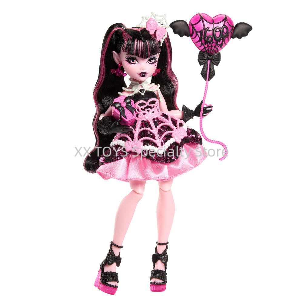 Monster High Scary Sweet Birthday Doll Cleo De Nile Draculaura Cupid Asteria Sweet 1600 Series Fashi