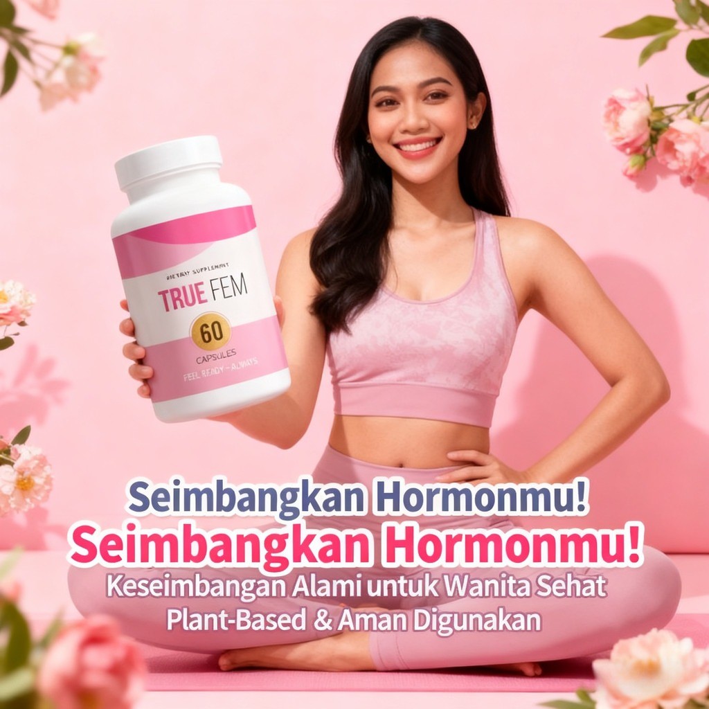 Keseimbangan Hormon Wanita Fem Sejati Tanaman Cohosh Hitam Damiana Fenugreek Berbasis 60 Kapsul LY41