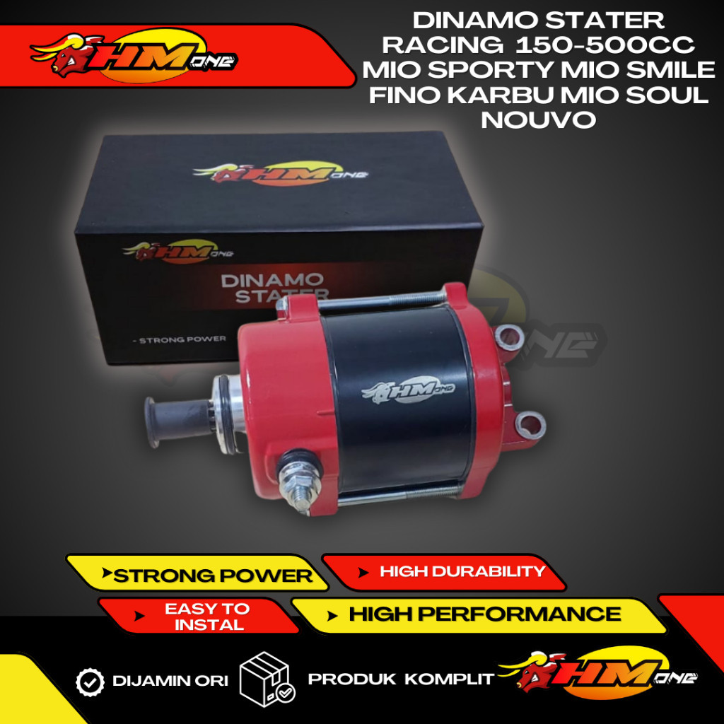 DINAMO STARTER HMONE BORE UP MIO SPORTY MIO SMILE FINO KARBU NOUVO XEON KARBU XEON INJEKSI RC 150 20