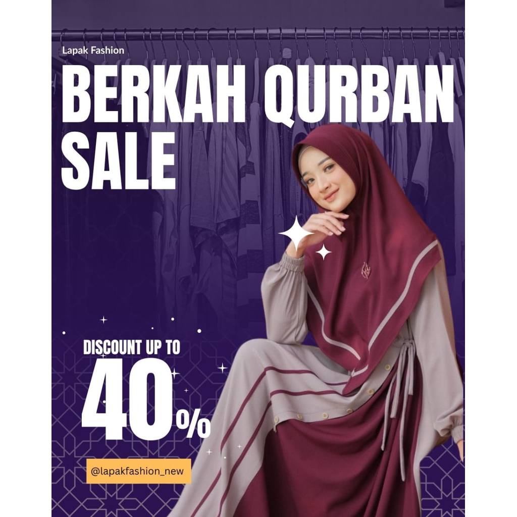 Cuci Gudang Gamis dan Abaya Branded (Aden Hijab, Fauz Hijab, Puan)