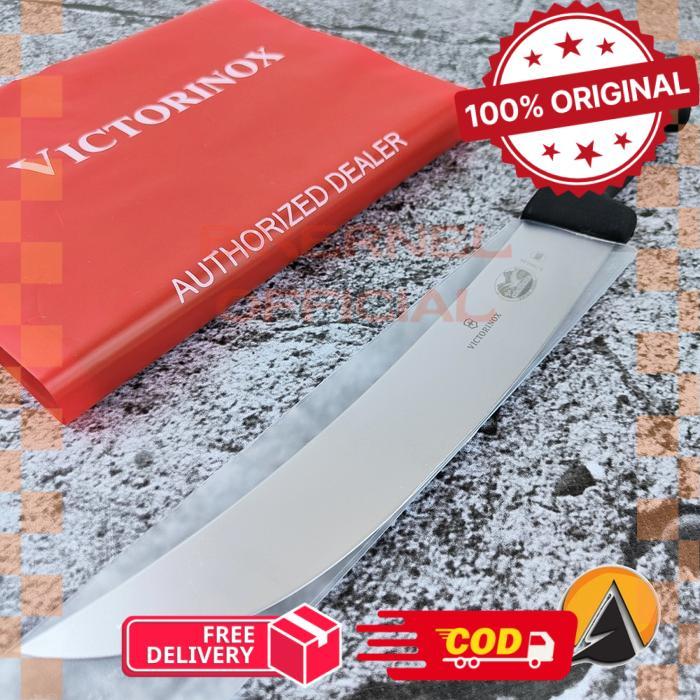 Pisau Butcher knife victorinox cimeter 36 cm original 5.7303.36 - 25 cm -biker