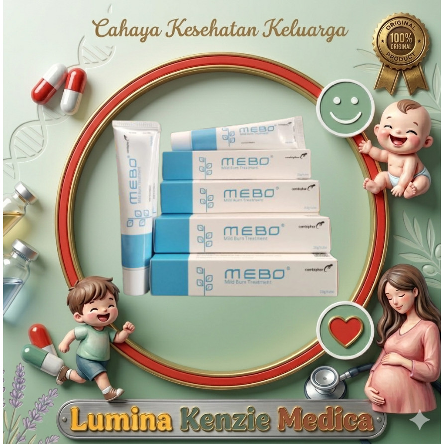 MEBO Oint Untuk Membantu Meringankan Luka Bakar - Mebo Oint 20Gr - Mebo Wound