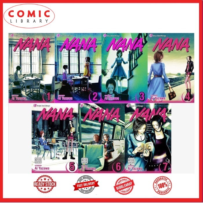 Manga Nana, by Ai Yazawa (21 book series)