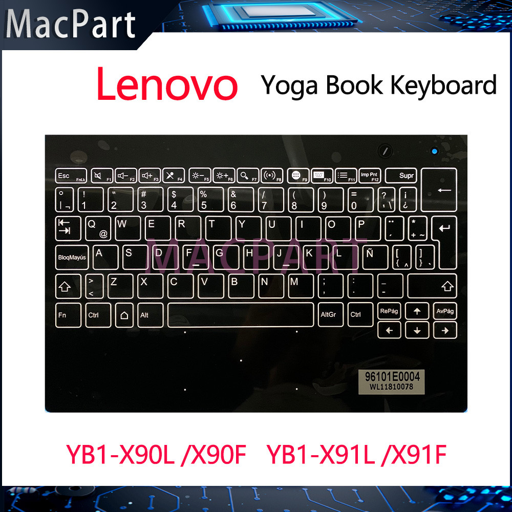 Original New Keyboard for 10.1" Lenovo Yoga Book Yogabook YB1-X90L YB1-X90F YB1-X91L YB1-X91F X90 X9