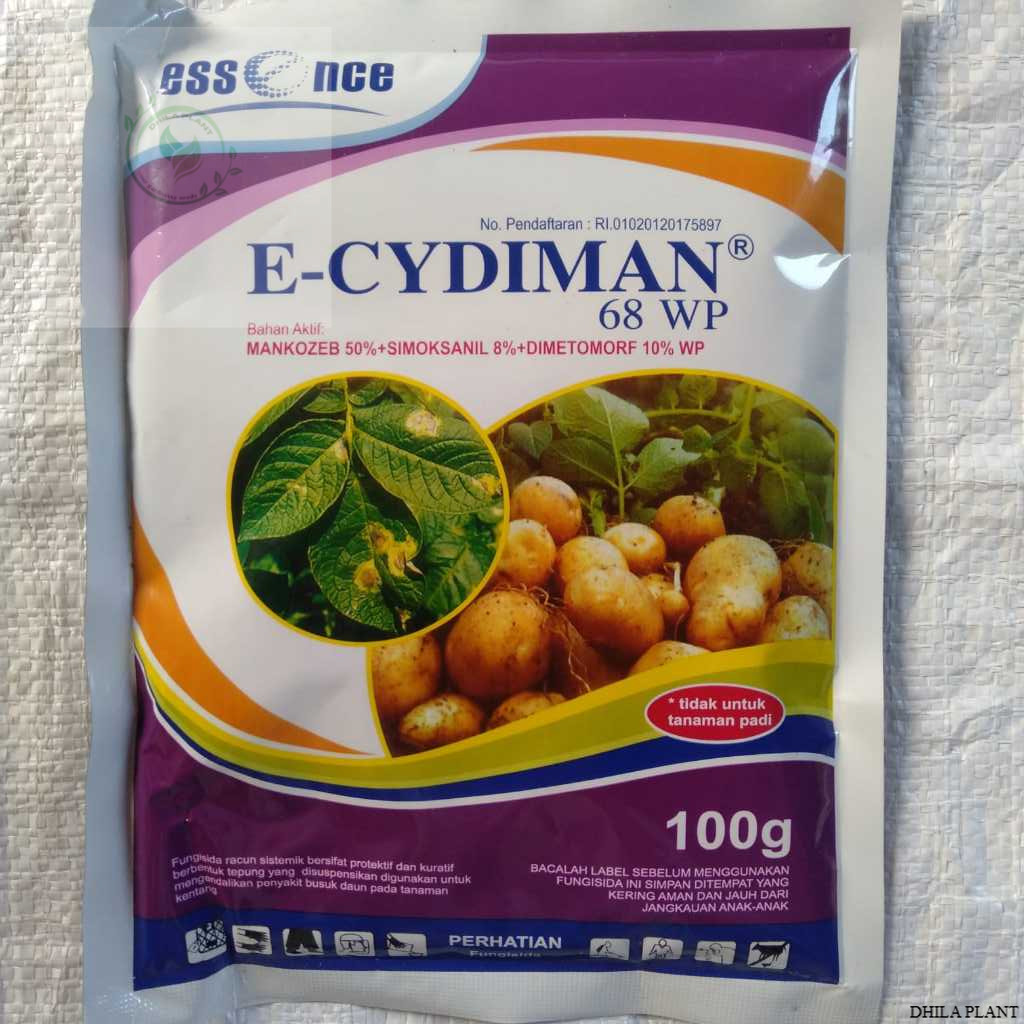 Fungisida sistemik E-CYDIMAN 68WP - 100gr dan 200gr