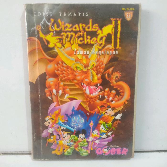 komik Paman Gober wizard of mickey vol 2 zaman kegelapan edisi tematis x rental