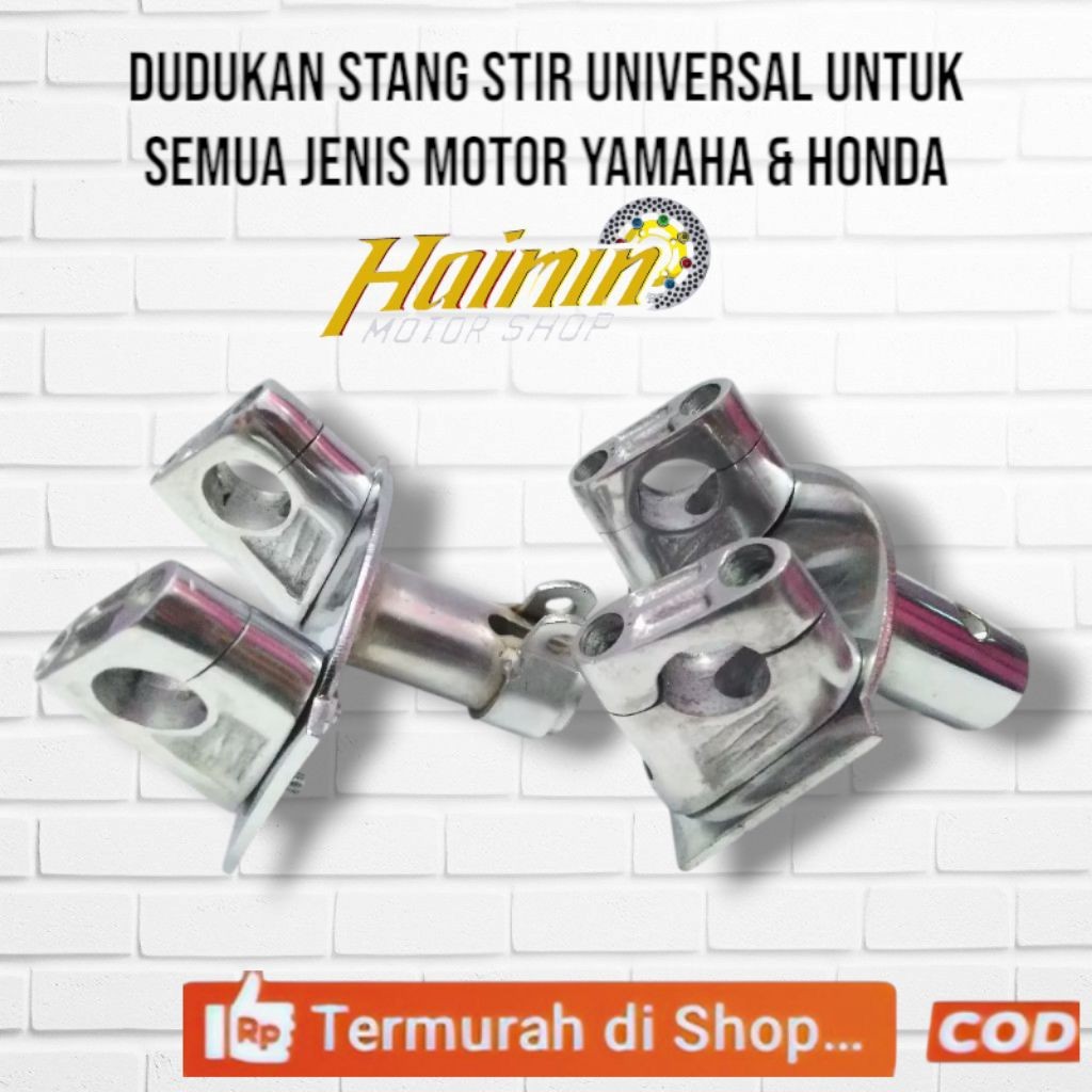 Adaptor Dudukan Stang Stir Trondol  Stang Meja Stir Raiser Fatbar Universal Untuk Semua Jenis Spada 