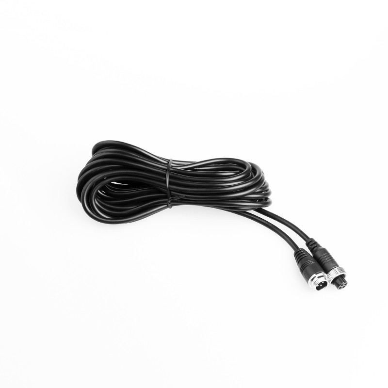 Free Shipping 5M/10M/15M/20M/25M 4 PIN Aviation Connector Cable Video and Auo Cable,Professional Ext