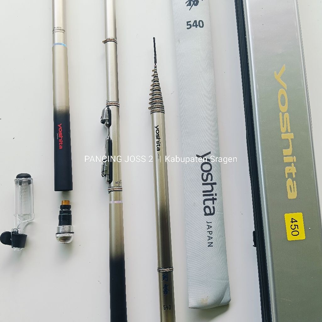 TEGEK KOLONG ZOOM YOSHITA ASAGIRI JAPAN 450 & 540 Bonus Tas Pancing
