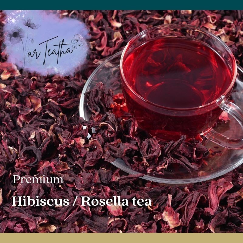 Premium red rosella/hibiscus tea/teh rosela/teh rosella merah