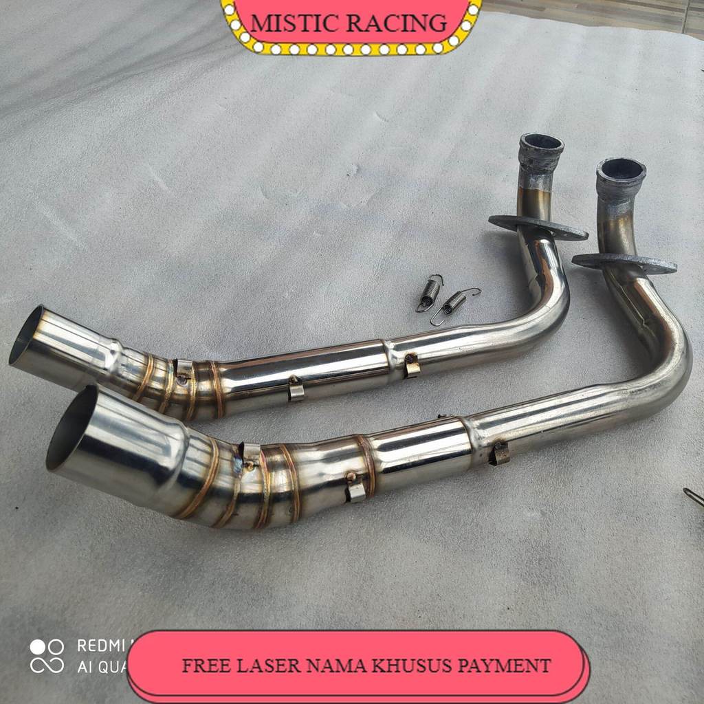 Leheran knalpot racing matic  inlet 28mm.32mm.35mm.38mm.50mm ALL BEAT Beat fi beat esp BEAT street b