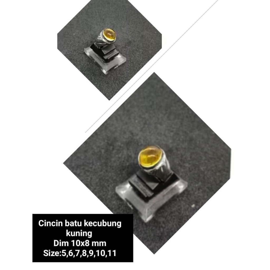 CINCIN BATU KECUBUNG KUNING