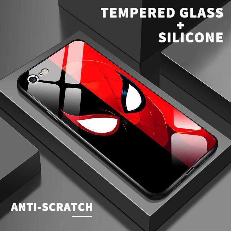 Casing For Iphone XR X XS Max 6 6S Plus 7 8 SE 2020 2022 Ip 7p 6sp Ten 10 2 Case HD Glass Silikon Ba