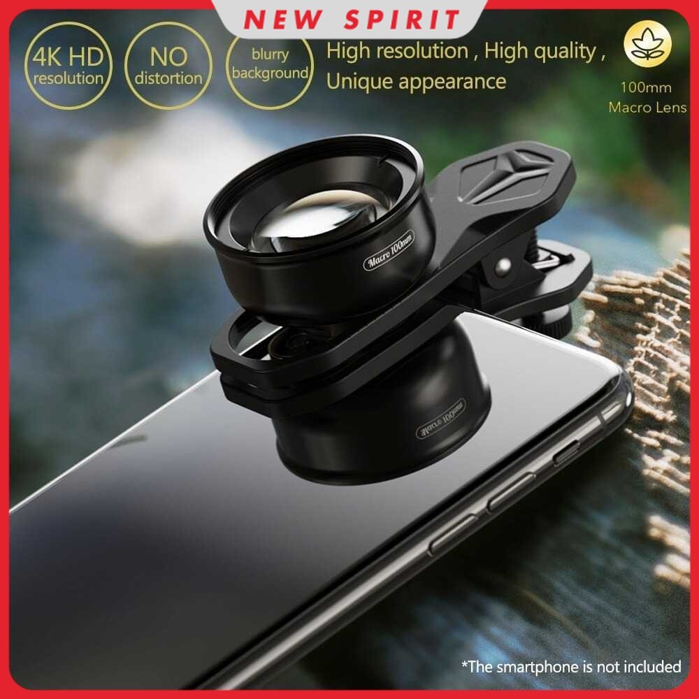 Lensa Kamera Smartphone Macro Lens Universal HD 100mm - APEXEL APL-HB100mm