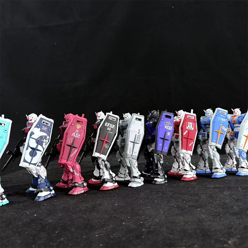 Changlong5501 Rg1/144 RX-78 Various Sheet Spray Color Matching High-quality Assembly Model Kit Gift 