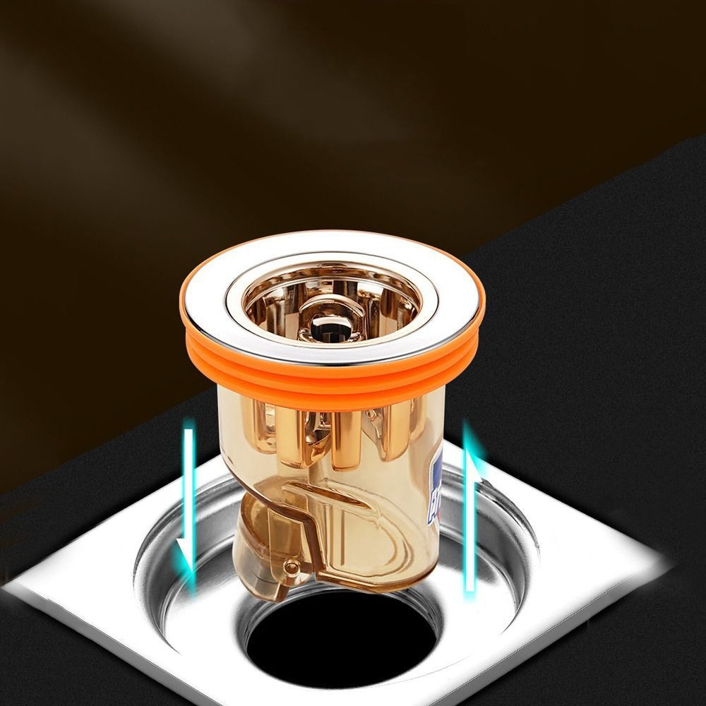 Anti-odor Floor Drain Core One Way Valve Sewer Shower Drain Stopper Bathroom ectproof Floor Drain Co