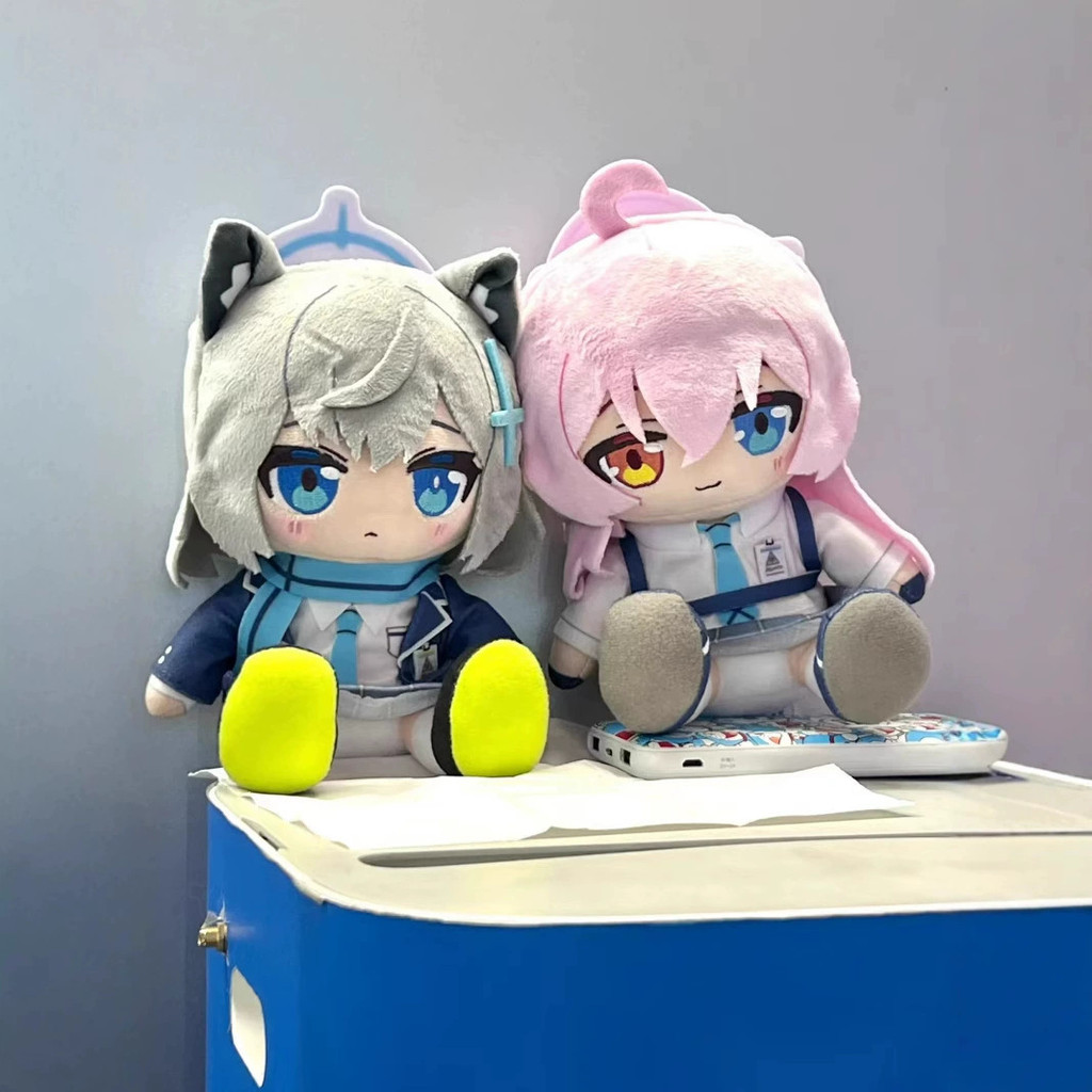 Anime Blue Archive Plush Doll Cartoon Sunaookami Shiroko Takanashi Hoshino Hina Cosplay Plushie Figu
